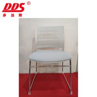 2019 the latest hot sell full new solid steel plastic student modern chair with soft pad C661-1