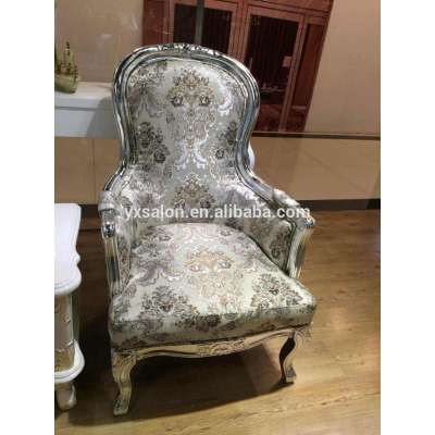 Top Quality Luxuary European Style Silver Pedicure Chair Throne Chair(HB004)