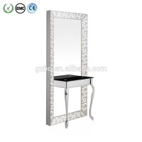 luxury hair salon mirror station barber shop salon mirror european style mirror