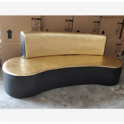 2020 New Styles Five Years Warranty New Arrival Black&Gold  Waiting Chair Sofa Bench