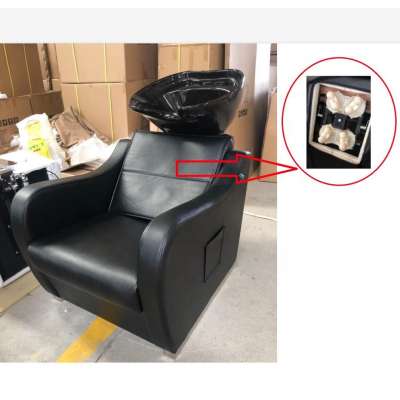 2020 New Arrival   Electrical Comfortable Massage All Black Shampoo Bowl With Adjustable Bowl&Footrest 5 Years Warranty